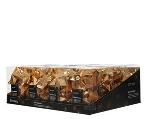 Decoris Ster polystyreen - brandy - 9 × 9 × 12,3 cm - afbeelding 3