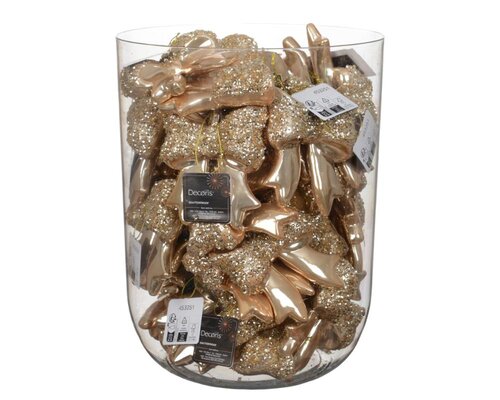 Decoris Strik polystyreen - parel - 8,7 × 3,4 × 9,8 cm - afbeelding 1