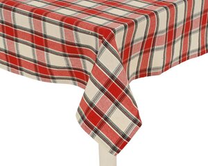 Decoris Tafelkleed katoen - groen/rood - 240 × 140 × 0,1 cm - afbeelding 2