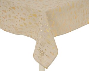 Decoris Tafelkleed polyester - beige/kleur(en) - 140 × 180 × 0,5 cm - afbeelding 2