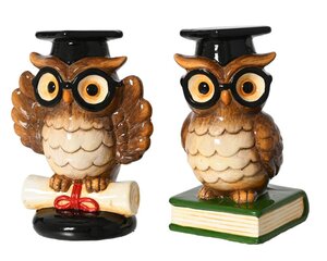 Decoris Uil terracotta - bruin/kleur(en) - 8,5 × 12,5 × 17,5 cm