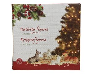 Kerststalfiguren polyresin - assortie - 5 × 3 × 3,7 cm - afbeelding 1