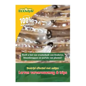 Ecostyle Aaltjes F tegen larven trips 50 mln/ca. 100m2/ > 50 planten - afbeelding 3