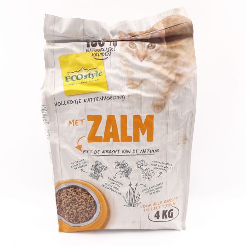 Ecostyle Kat zalm 4kg