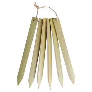Esschert Bamboe plantenstekers L set van 6 - afbeelding 2