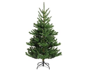 Everlands Alba kunstkerstboom - groen - H150/D102 cm - afbeelding 1