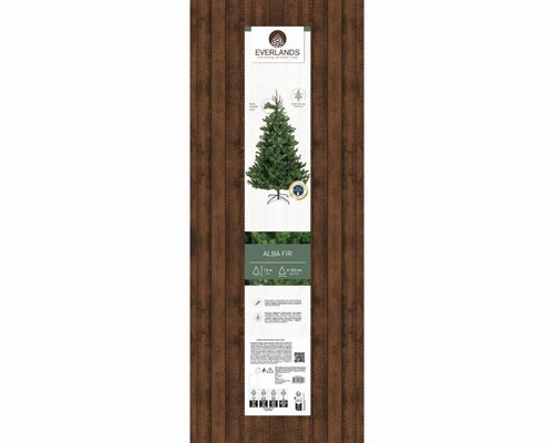 Everlands Alba kunstkerstboom - groen - H150/D102 cm - afbeelding 2