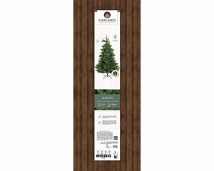 Everlands Alba kunstkerstboom - groen - H150/D102 cm - afbeelding 2