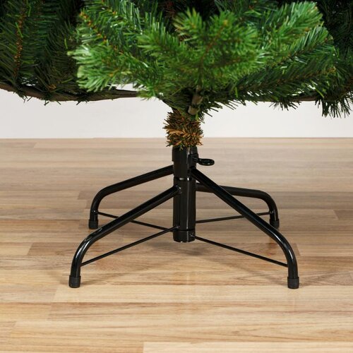 Everlands Alba kunstkerstboom - groen - H150/D102 cm - afbeelding 4