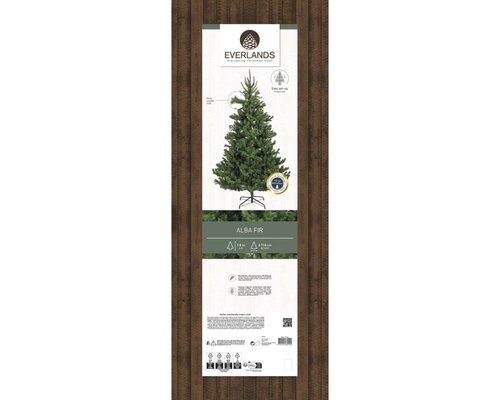 Everlands Alba kunstkerstboom - groen - H180/D116 cm - afbeelding 6