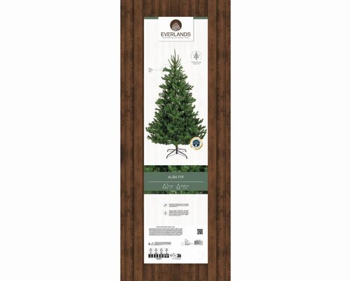 Everlands Alba kunstkerstboom - groen - H210/D127 cm - afbeelding 2