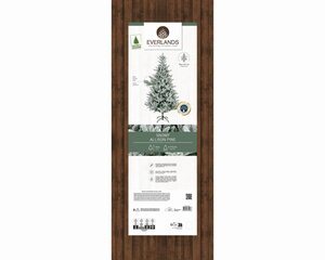 Everlands Allison boom besneeuwd - groen/wit - H180/D112 cm - afbeelding 2