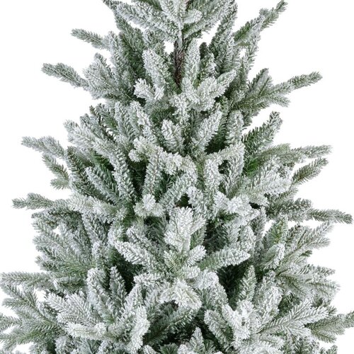 Everlands Allison boom besneeuwd - groen/wit - H180/D112 cm - afbeelding 3