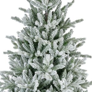 Everlands Allison boom besneeuwd - groen/wit - H180/D112 cm - afbeelding 3