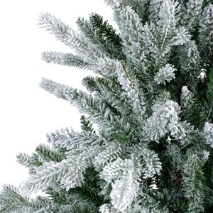 Everlands Allison boom besneeuwd - groen/wit - H180/D112 cm - afbeelding 6