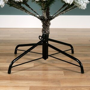Everlands Allison boom besneeuwd - groen/wit - H210/D127 cm - afbeelding 4