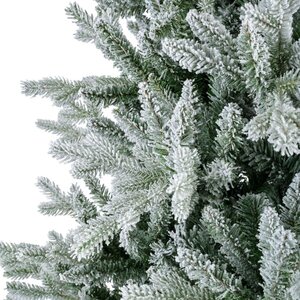 Everlands Allison boom besneeuwd - groen/wit - H210/D127 cm - afbeelding 6