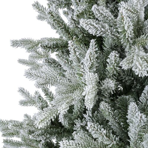 Everlands Allison boom besneeuwd - groen/wit - H240/D152 cm - afbeelding 6