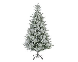 Everlands Allison boom besneeuwd - groen/wit - H300/D182 cm - afbeelding 1