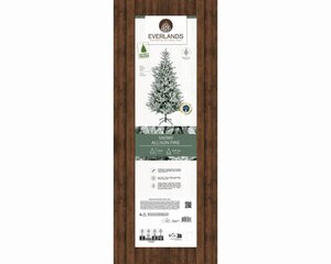 Everlands Allison boom besneeuwd - groen/wit - H150/D97 cm - afbeelding 2