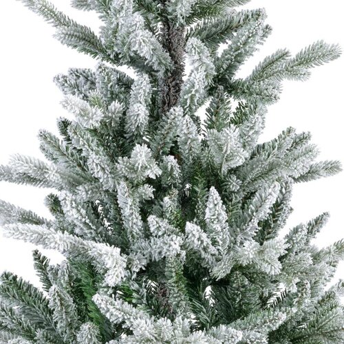 Everlands Allison boom besneeuwd - groen/wit - H150/D97 cm - afbeelding 3