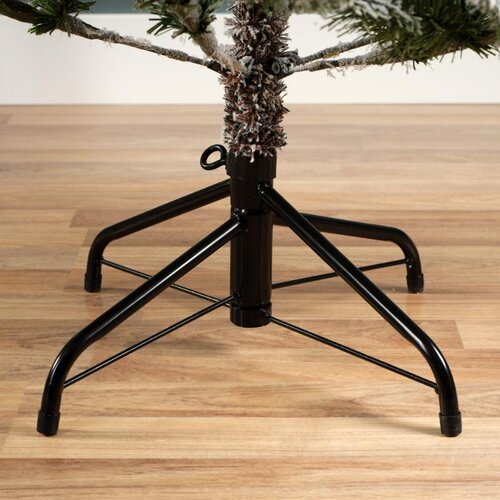 Everlands Allison boom besneeuwd - groen/wit - H150/D97 cm - afbeelding 4
