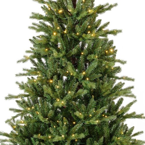 Everlands Allison 240 cm – met verlichting groen/warm wit/klassiek warm – kunstkerstboom - afbeelding 3
