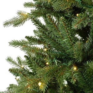 Everlands Allison 240 cm – met verlichting groen/warm wit/klassiek warm – kunstkerstboom - afbeelding 6