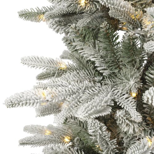 Everlands Alpbach kunstkerstboom besneeuwd met verlichting - green/white/warm white/classic warm - Ø - afbeelding 7
