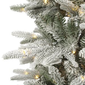 Everlands Alpbach kunstkerstboom besneeuwd met verlichting - green/white/warm white/classic warm - Ø - afbeelding 7