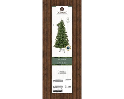 Everlands Bretton kunstkerstboom - groen - H240/D121 cm - afbeelding 2