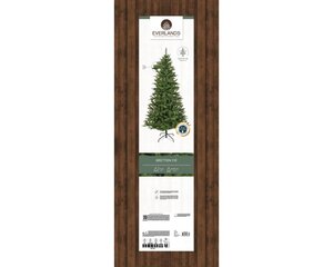 Everlands Bretton kunstkerstboom - groen - H240/D121 cm - afbeelding 2