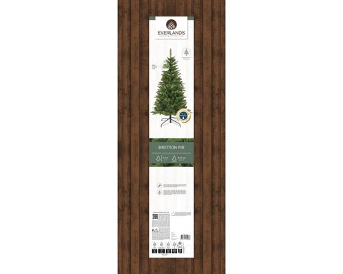 Everlands Bretton kunstkerstboom - groen - H150/D81 cm - afbeelding 2