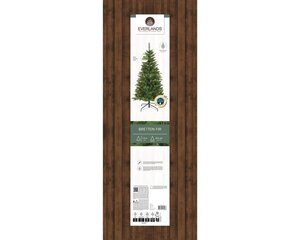 Everlands Bretton kunstkerstboom - groen - H150/D81 cm - afbeelding 2