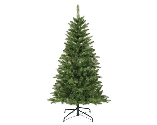 Everlands Bretton kunstkerstboom - groen - H150/D81 cm - afbeelding 1