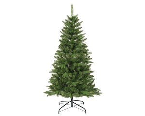Everlands Bretton kunstkerstboom - groen - H150/D81 cm - afbeelding 1