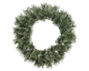 Everlands Cashmere krans - groen - Ø 63 cm - afbeelding 1