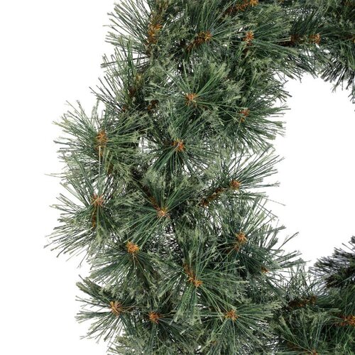 Everlands Cashmere krans - groen - Ø 63 cm - afbeelding 2