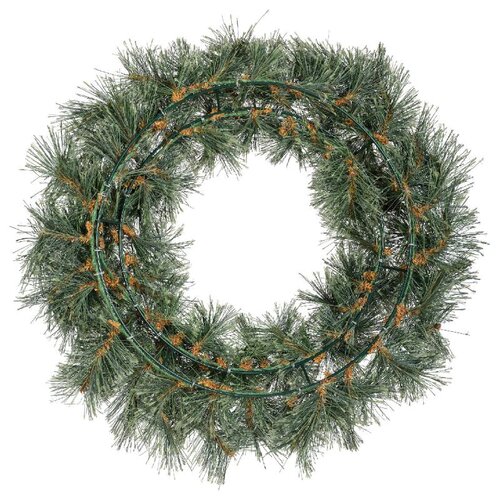 Everlands Cashmere krans - groen - Ø 63 cm - afbeelding 3