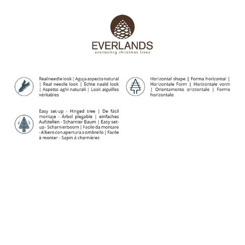 Everlands Geneva fir groen dia126-H210cm - afbeelding 7