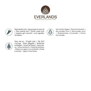 Everlands Geneva fir groen dia126-H210cm - afbeelding 7