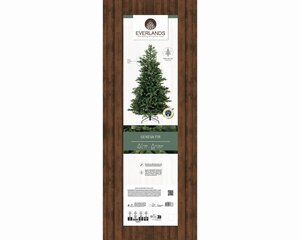 Everlands Geneva kunstkerstboom - groen - H180/D116 cm - afbeelding 2