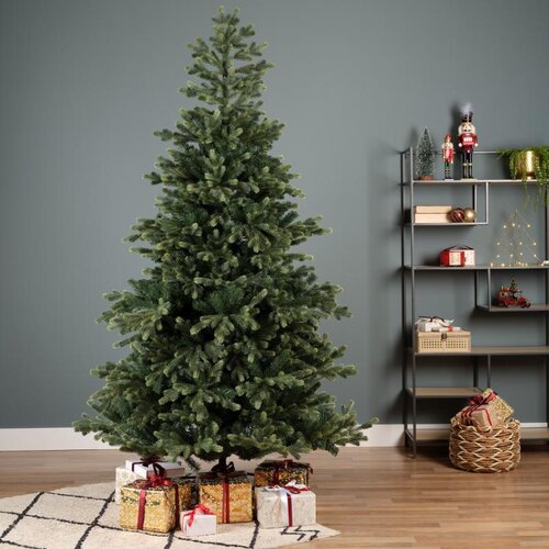 Everlands Geneva kunstkerstboom - groen - H180/D116 cm - afbeelding 5