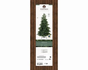 Everlands Geneva kunstkerstboom - groen - H210/D126 cm - afbeelding 2