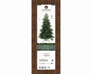 Everlands Geneva kunstkerstboom - groen - H240/D136 cm - afbeelding 2