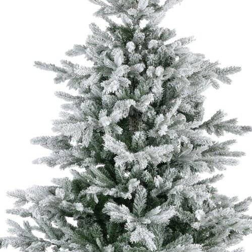 Everlands Grandis kunstkerstboom besneeuwd - groen/wit - H300/D182 cm - afbeelding 3