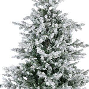 Everlands Grandis kunstkerstboom besneeuwd - groen/wit - H300/D182 cm - afbeelding 3