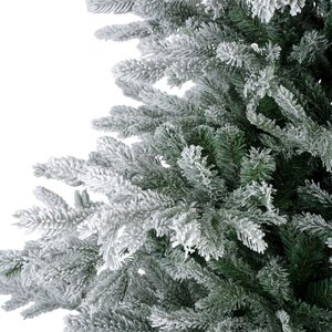 Everlands Grandis kunstkerstboom besneeuwd - groen/wit - H300/D182 cm - afbeelding 7