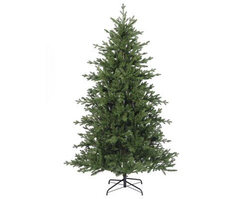 Everlands Greenhill kunstkerstboom - groen - H180/D120 cm - afbeelding 1