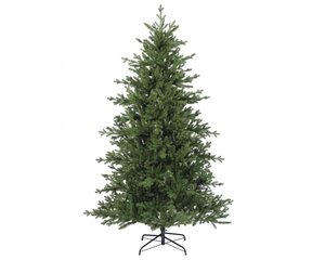 Everlands Greenhill kunstkerstboom - groen - H180/D120 cm - afbeelding 1